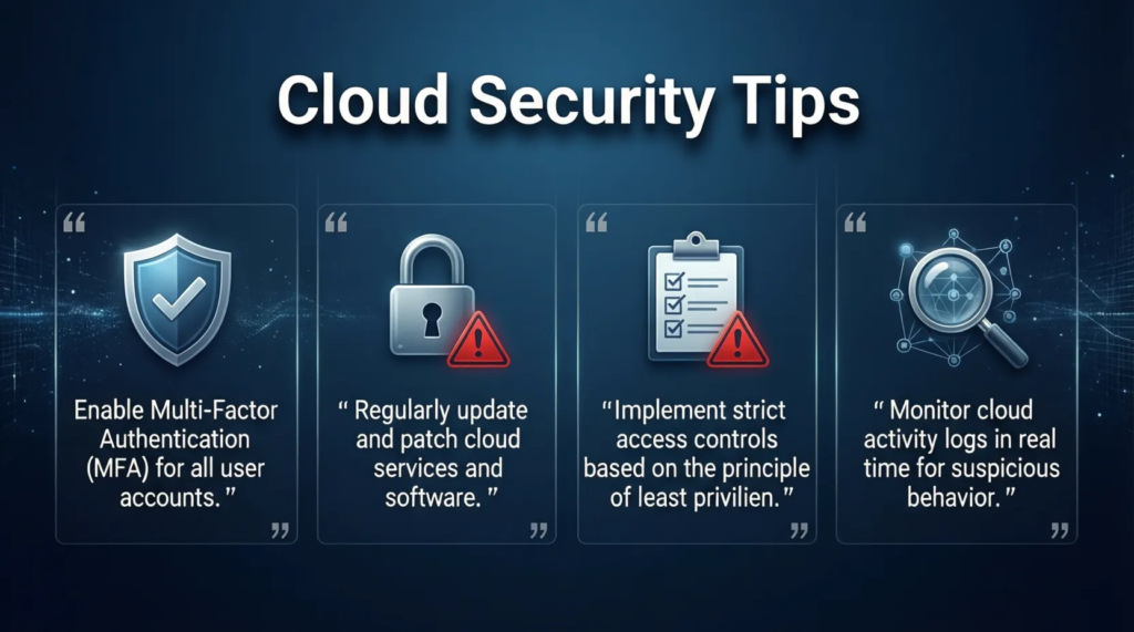 cloud security tips
