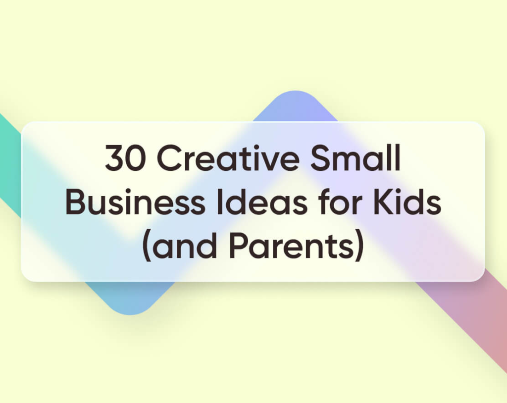 small business ideas