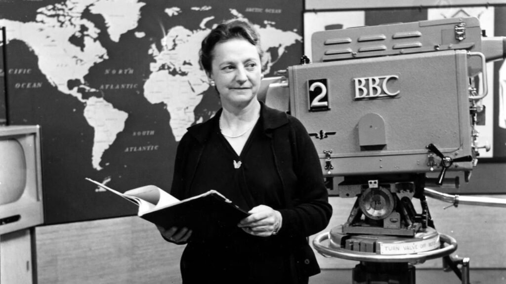 Historical BBC Persian radio broadcasting studio
